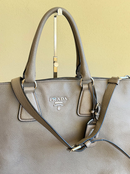Prada Vitello Daino Shopper