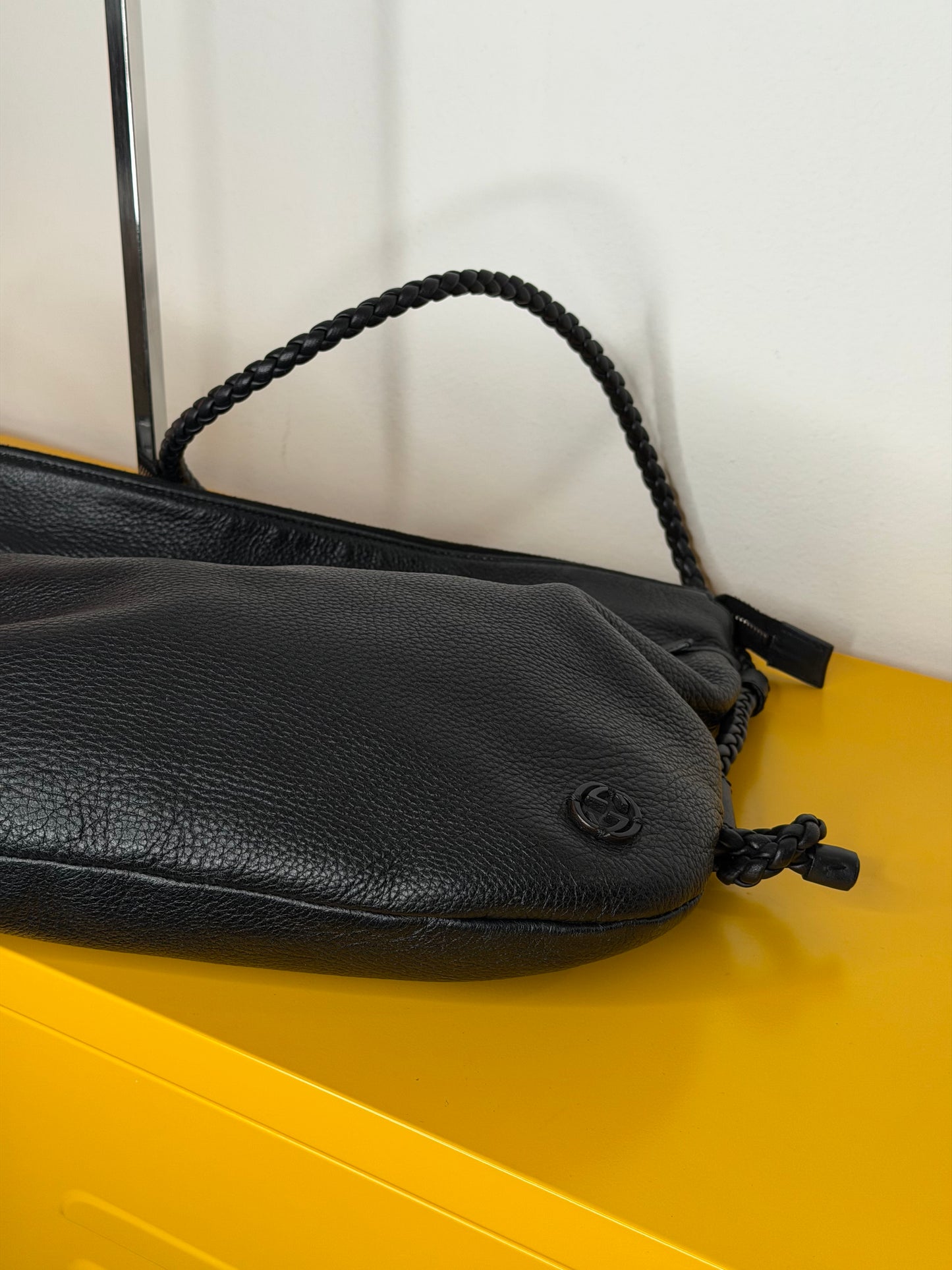 Gucci tracolla interlocking nera