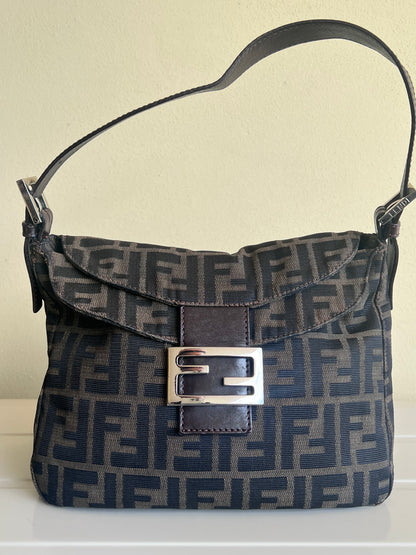 Fendi Mamma Zucca double Flap