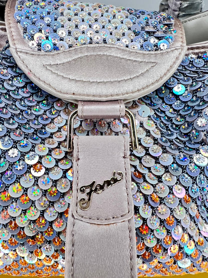 Fendi Spy Bag in raso con paillettes