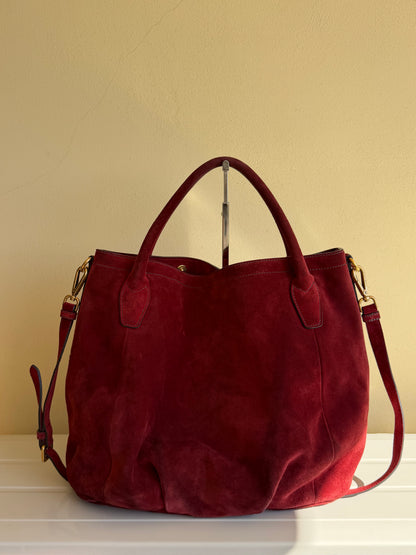 Prada Tote Bordeaux