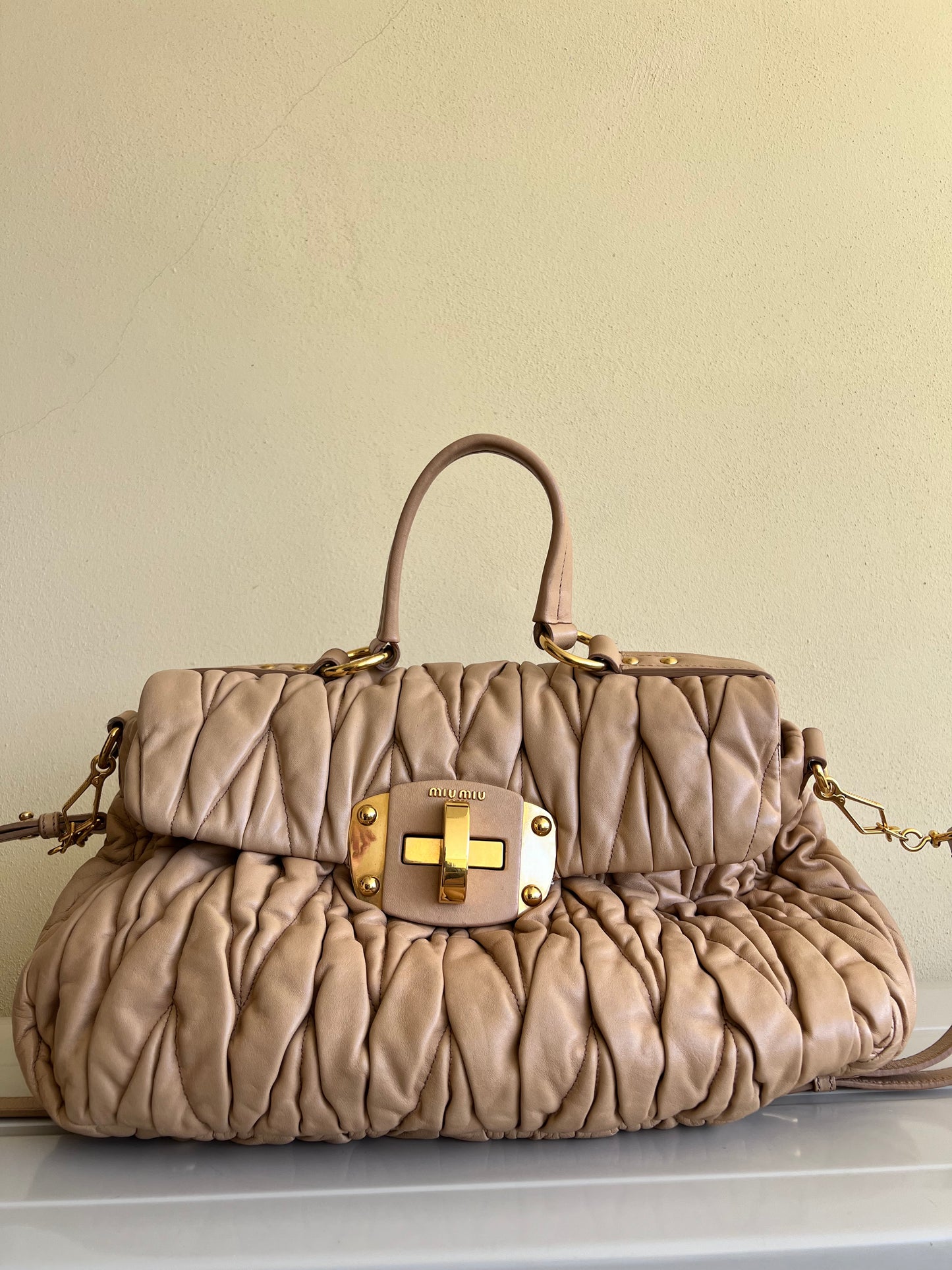 Miu Miu Pattina Matellassé