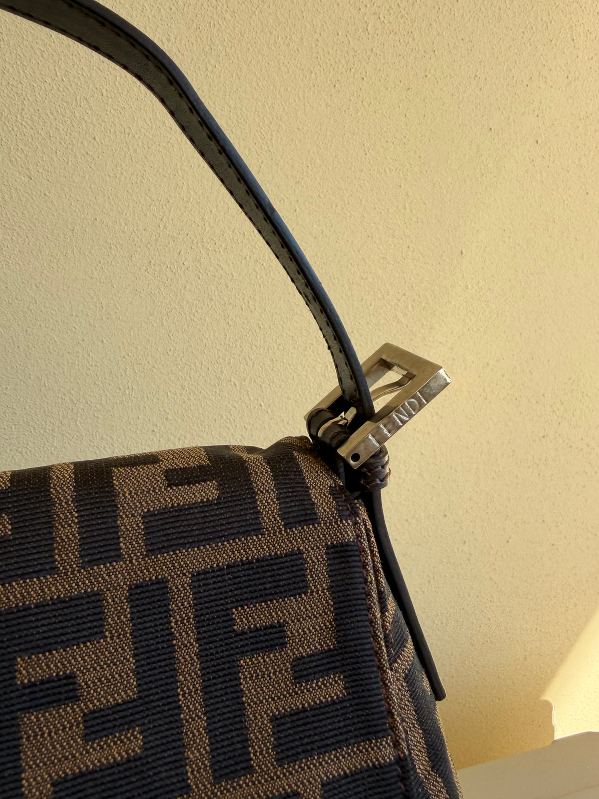 Fendi Mamma Baguette Zucca