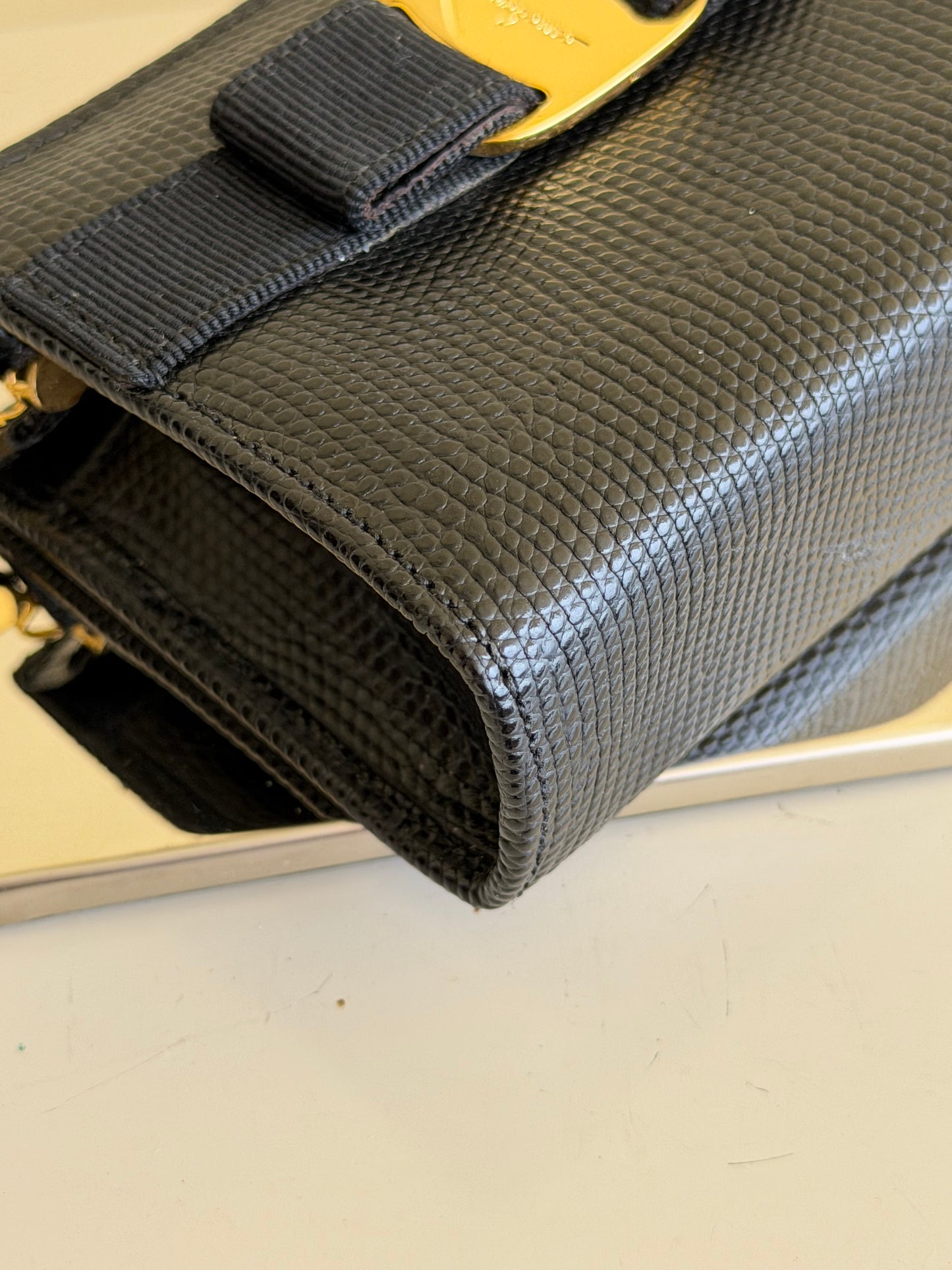 Salvatore Ferragamo portamonete nero