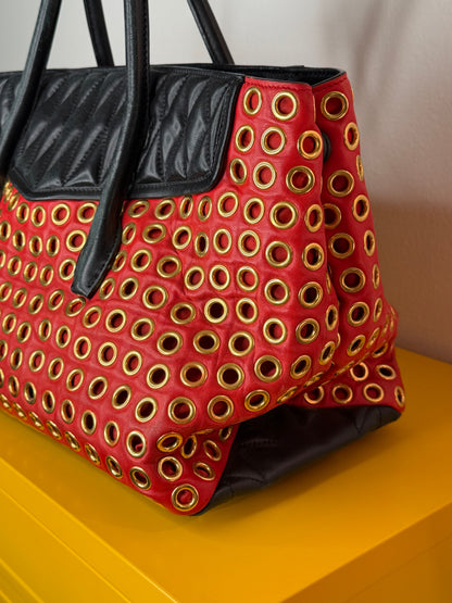 Miu Miu biker red