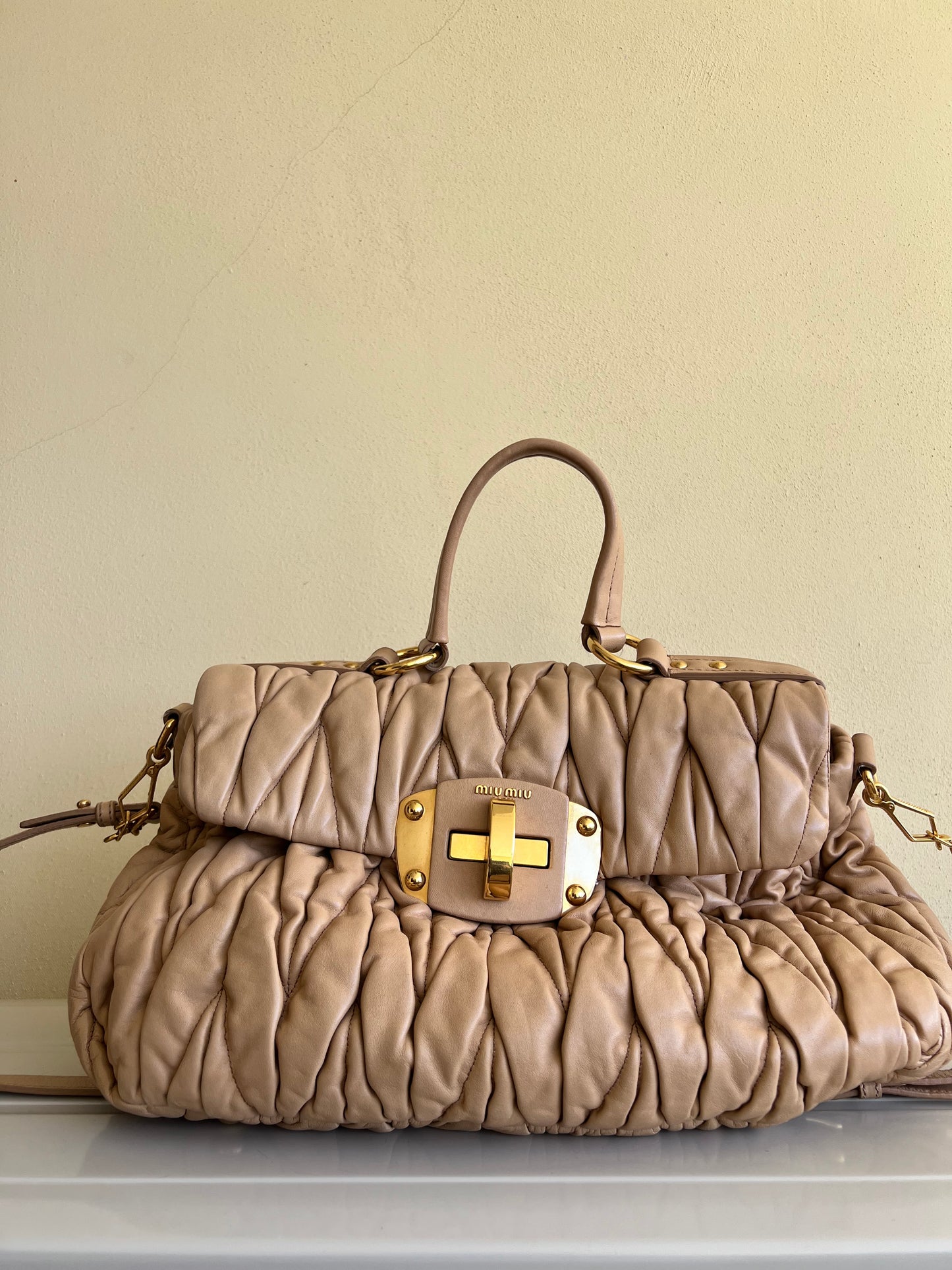 Miu Miu Pattina Matellassé
