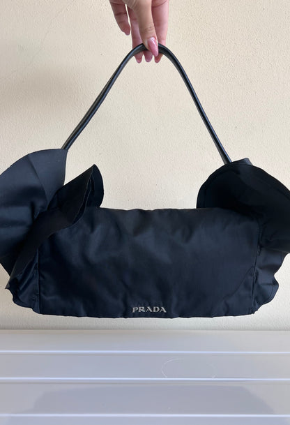 Borsa Prada tessuto volant