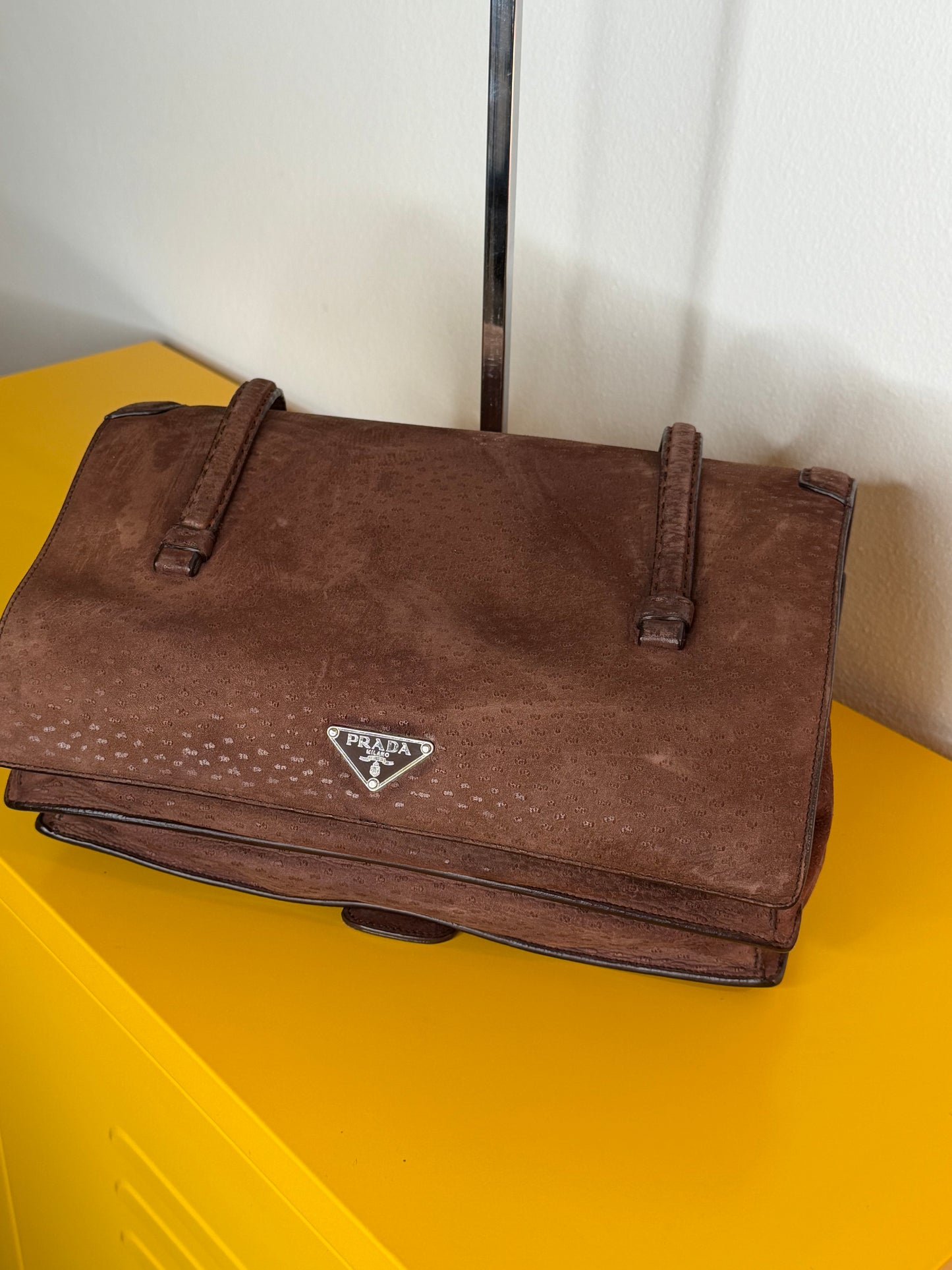 Prada borsetta marrone