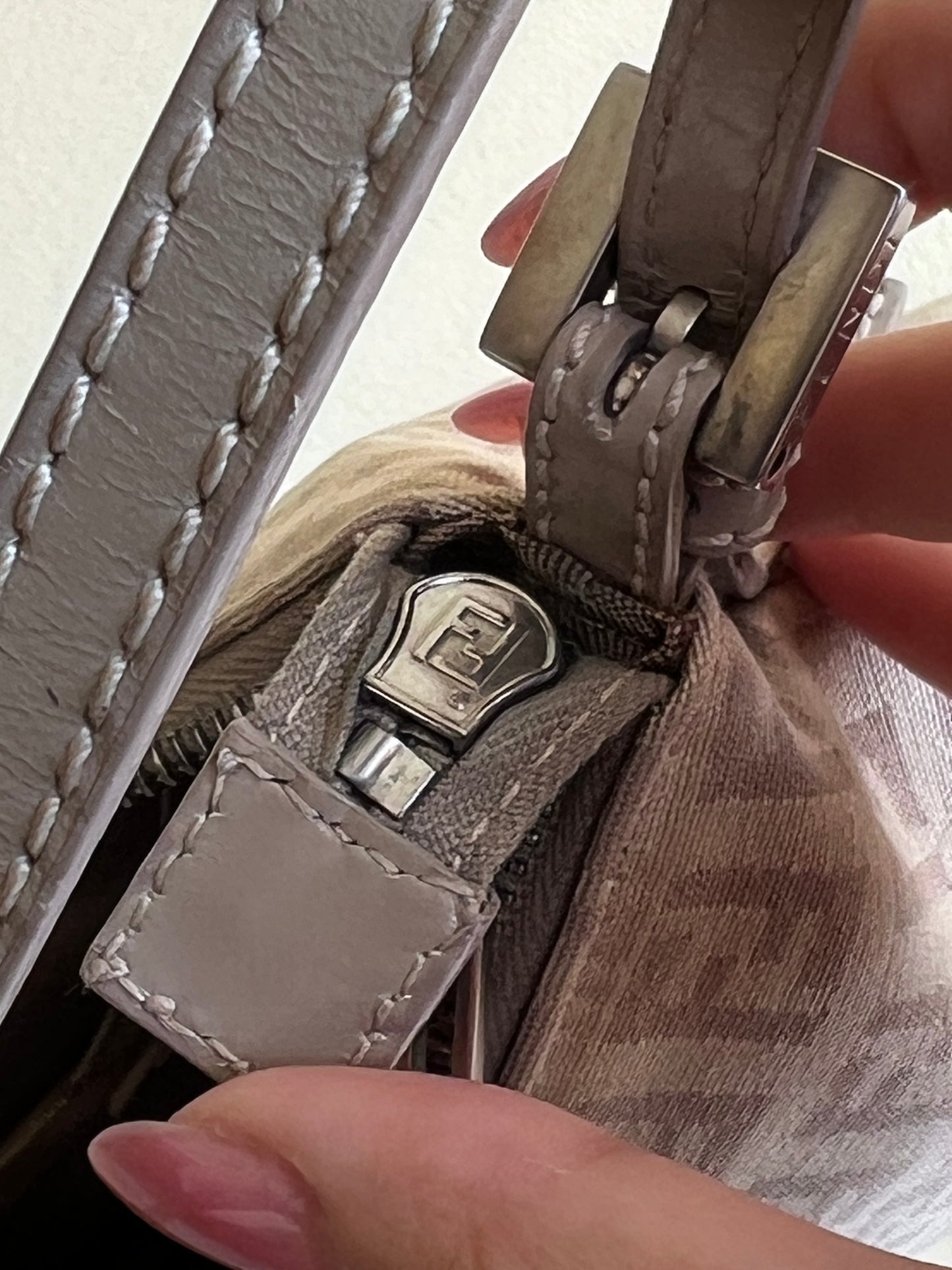 Mini hobo Fendi Zucchino