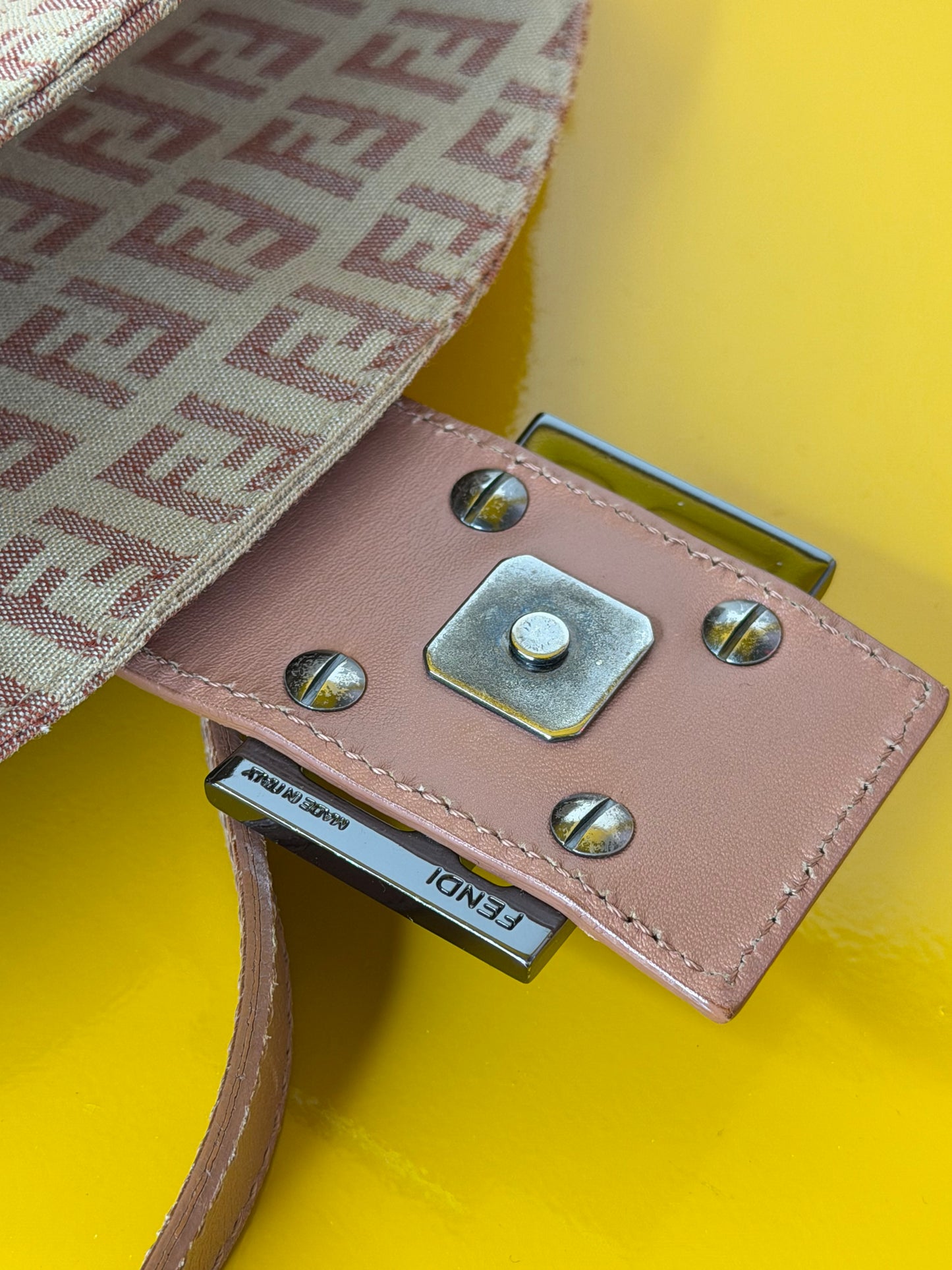 Fendi Baguette double flap