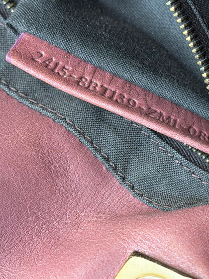 Fendi baguette chain flap Malva