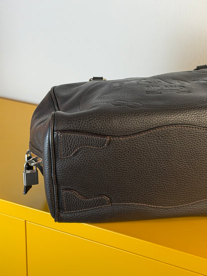 Prada Bauletto logo jaquard