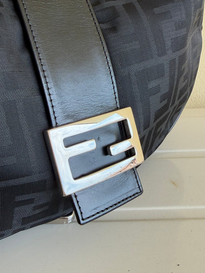 Fendi Croissant vintage nera