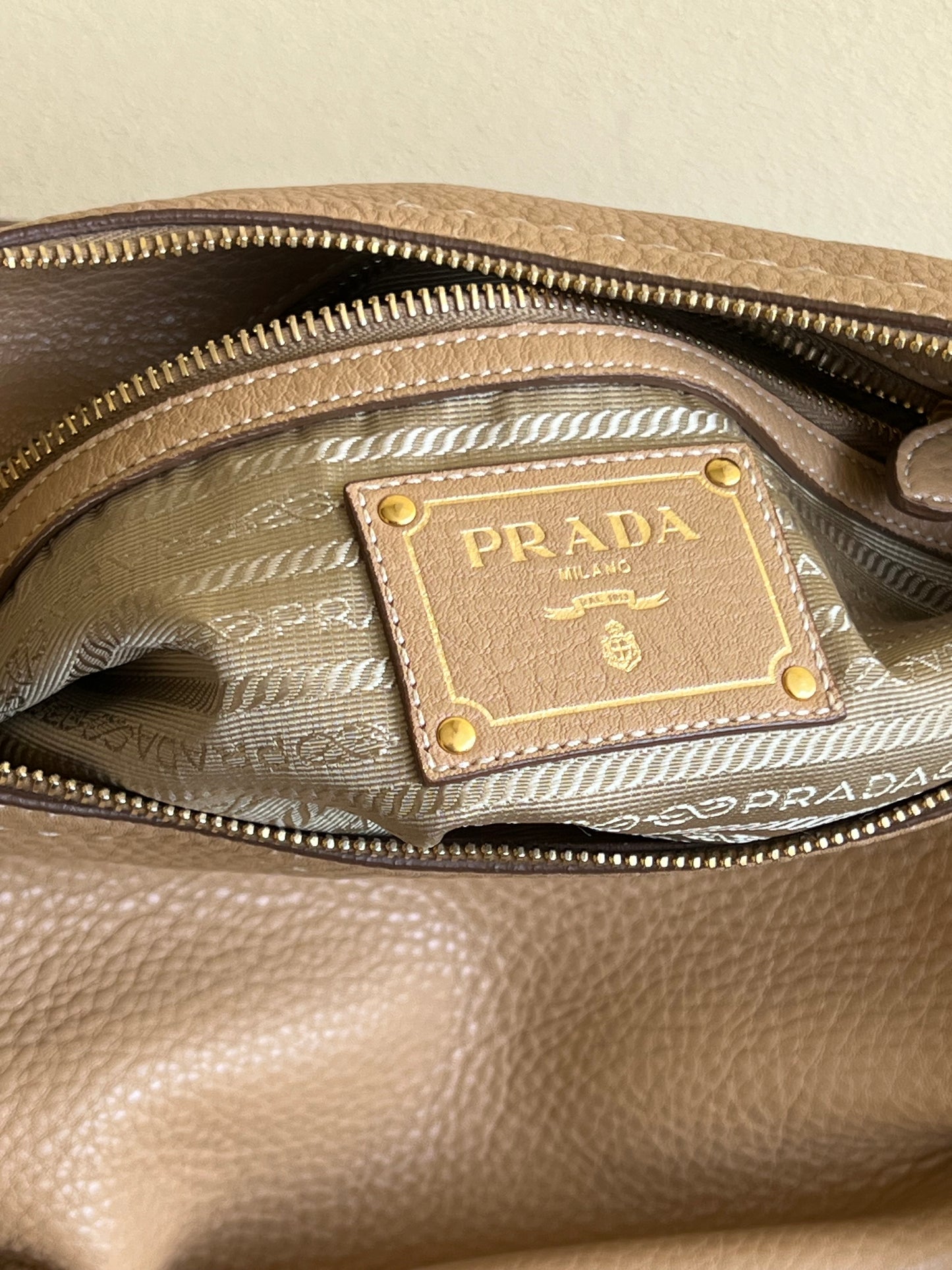Prada Hobo Beige