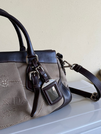 Prada Mini Tote Tessuto Corda