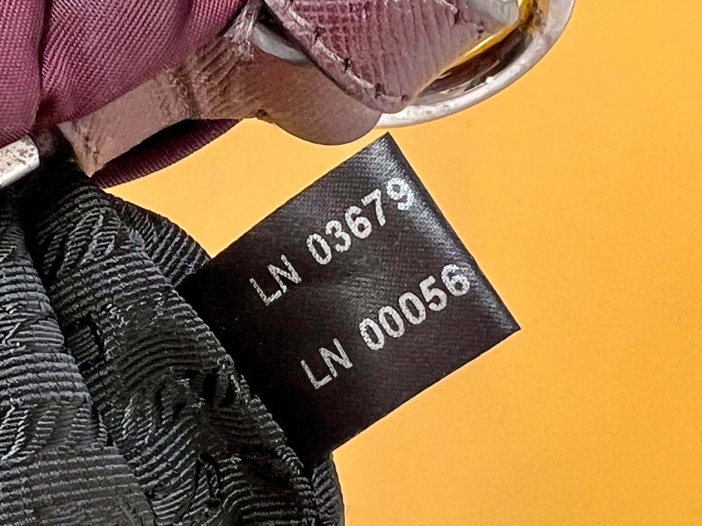 Prada nylon/pailettes