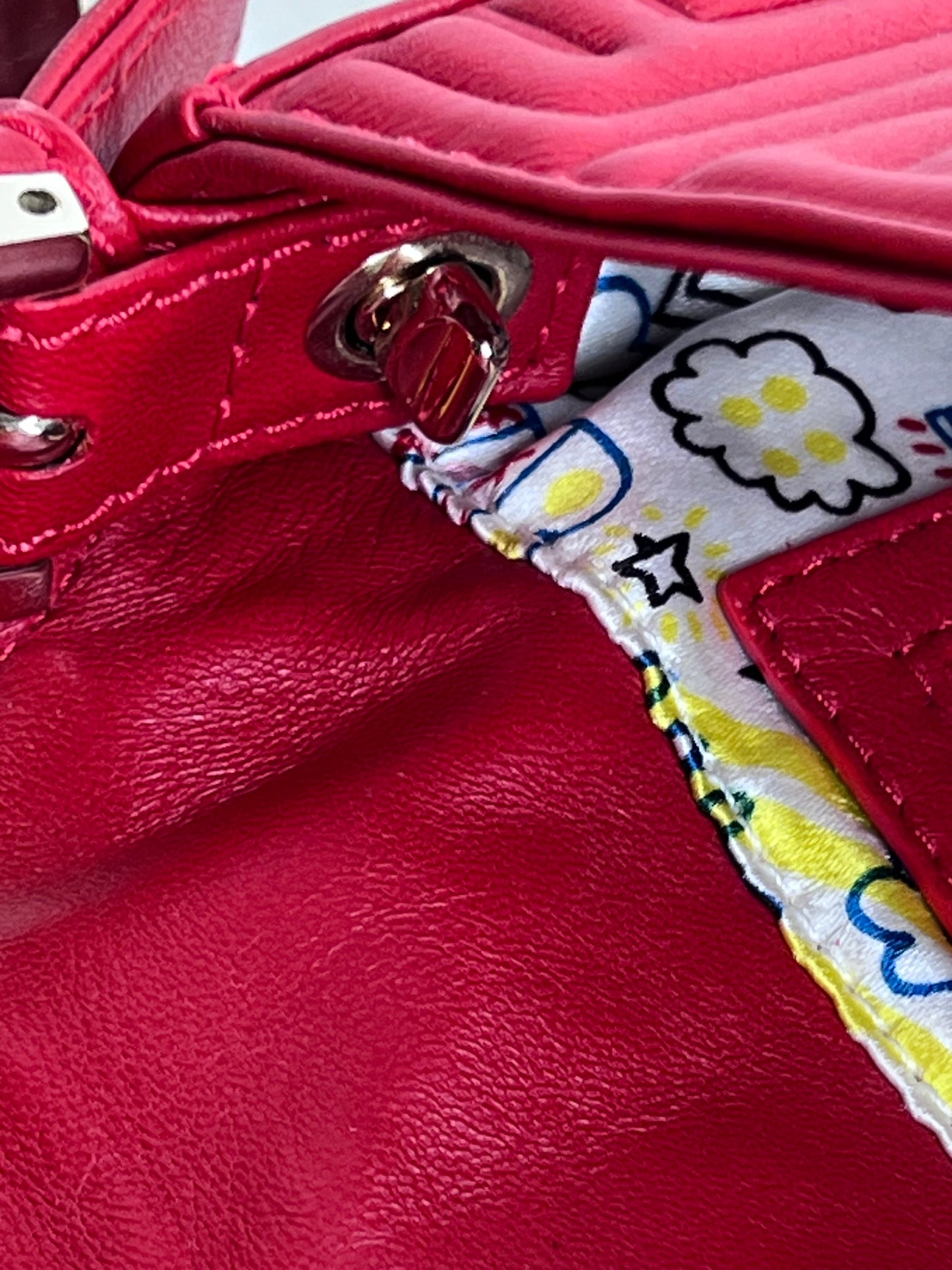 Fendi Baguette rossa
