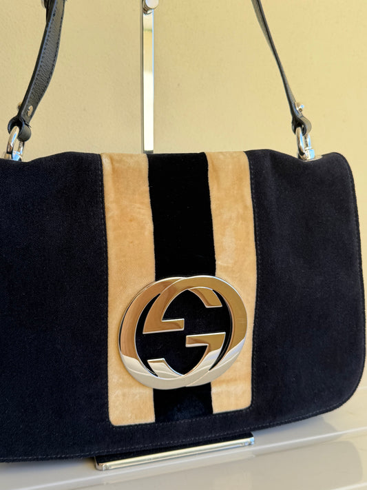 Gucci Blondie Velluto Nero