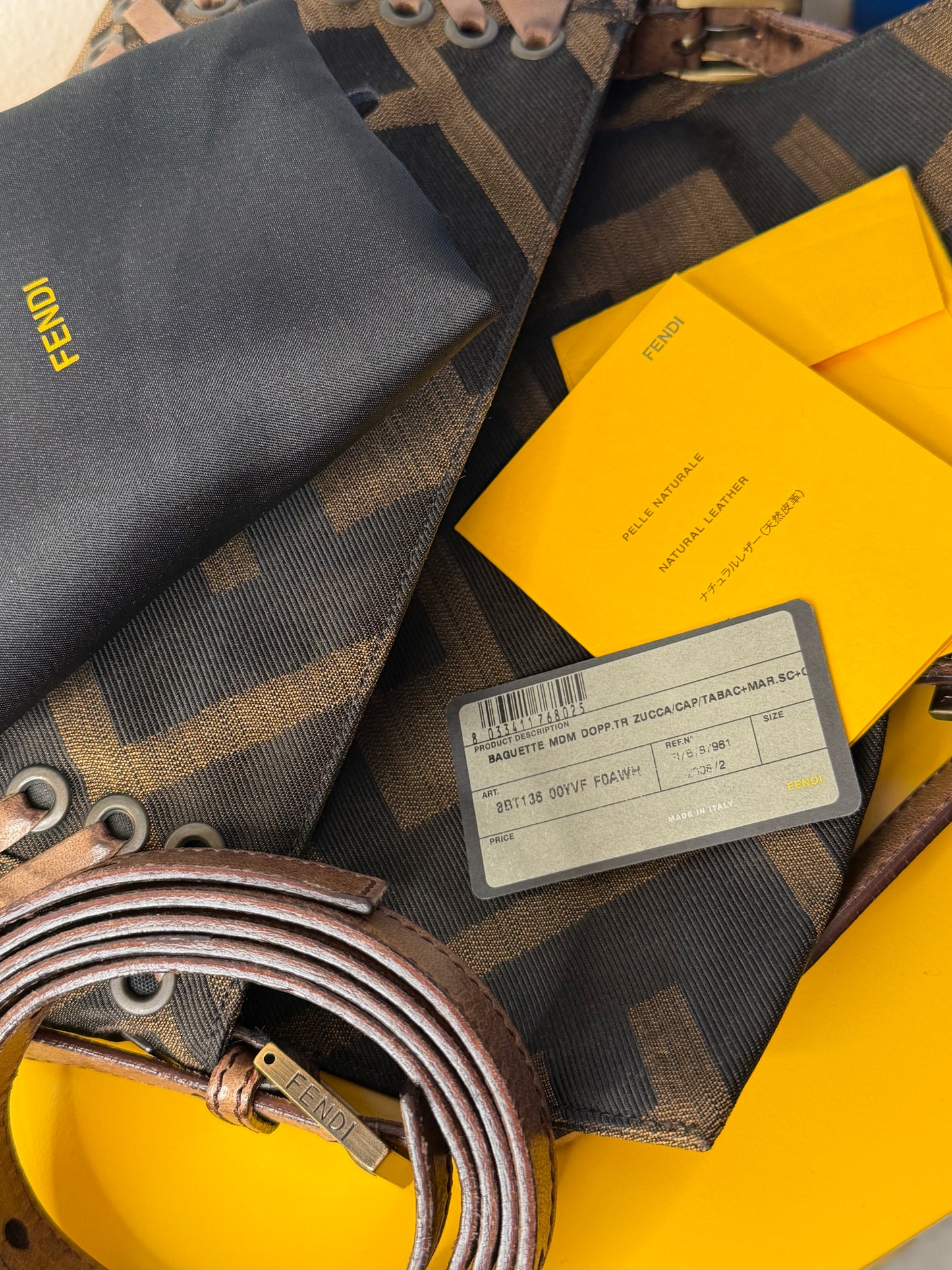Fendi Baguette XL FF Logomania