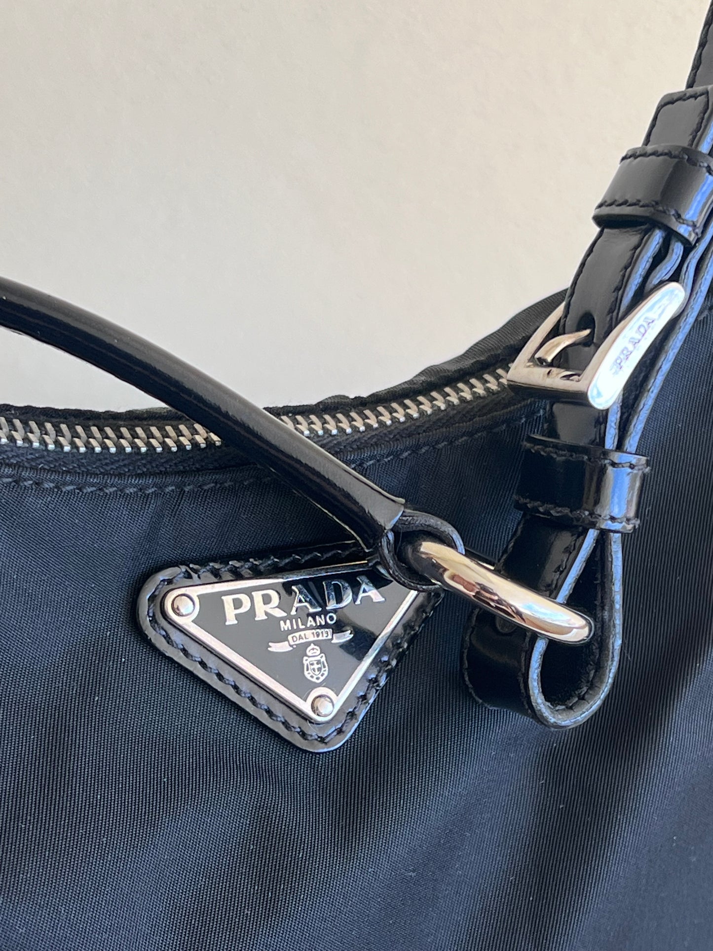 Prada hobo Nylon e Pelle