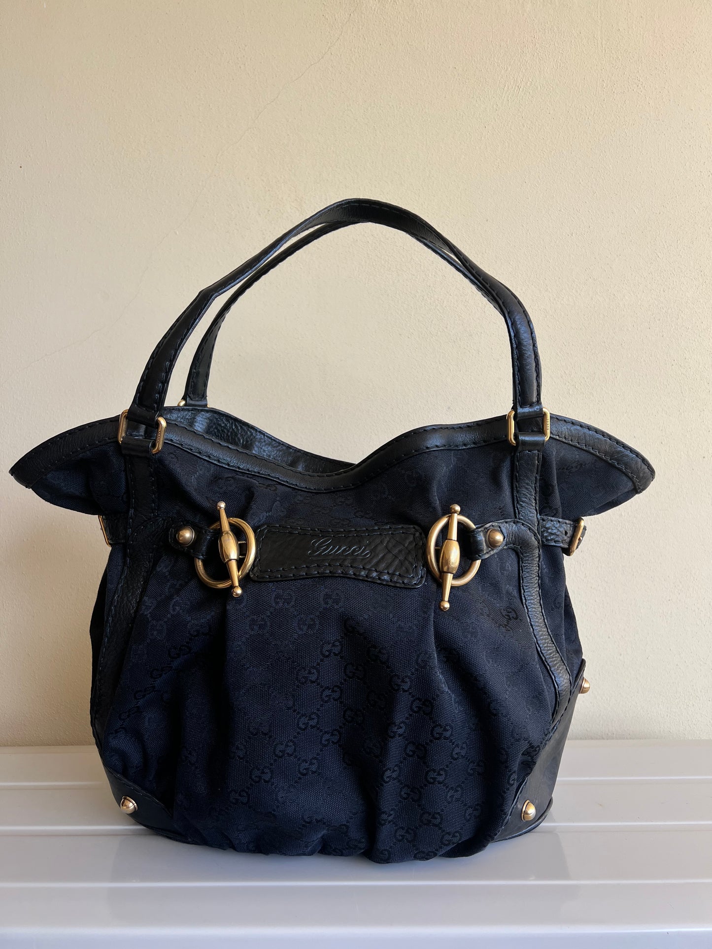 Gucci Jockey GG nera