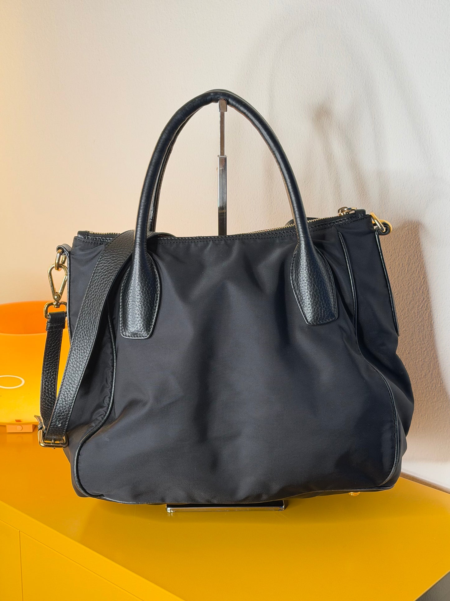 Prada Tote nylon e pelle