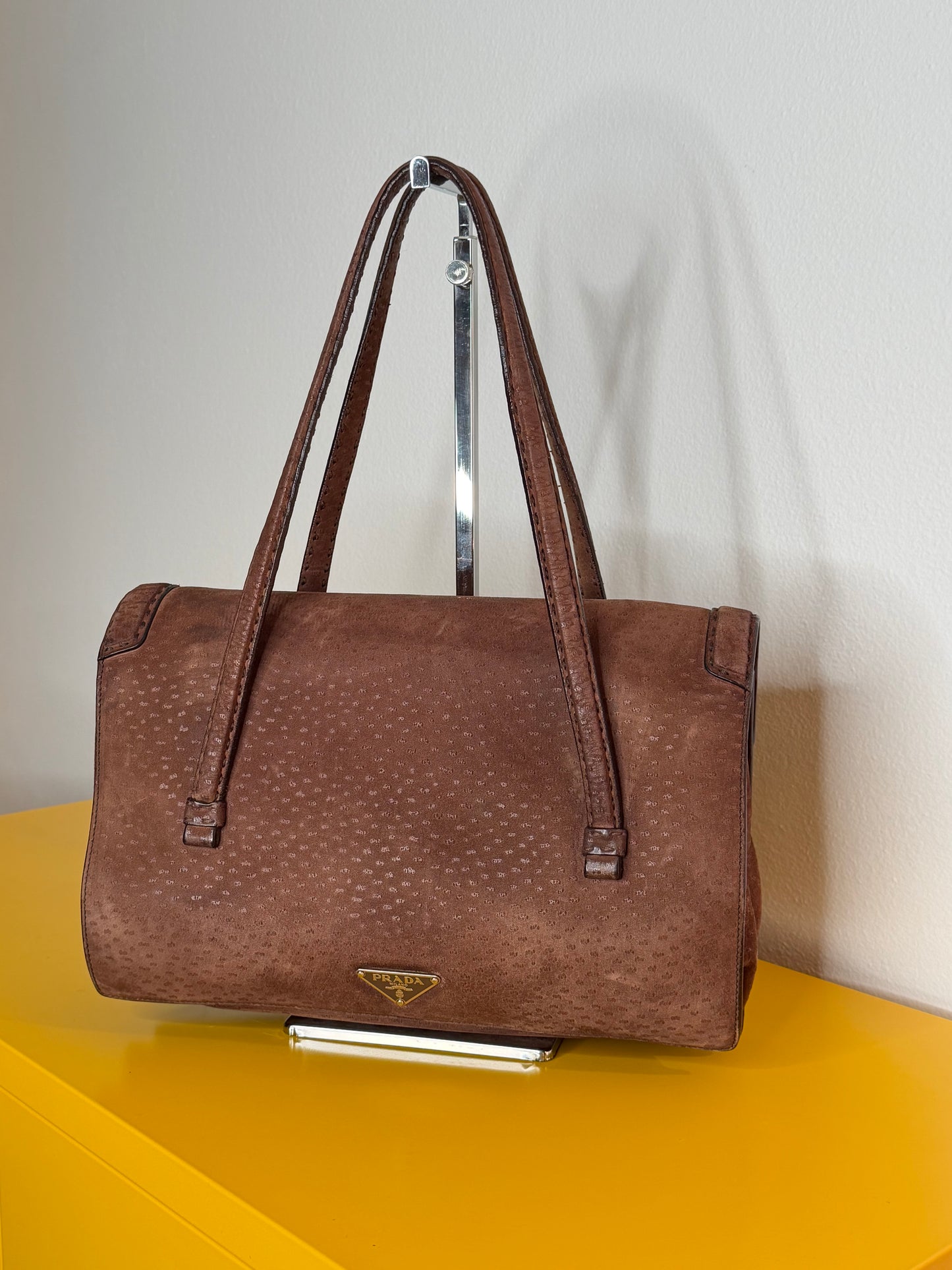 Prada borsetta marrone