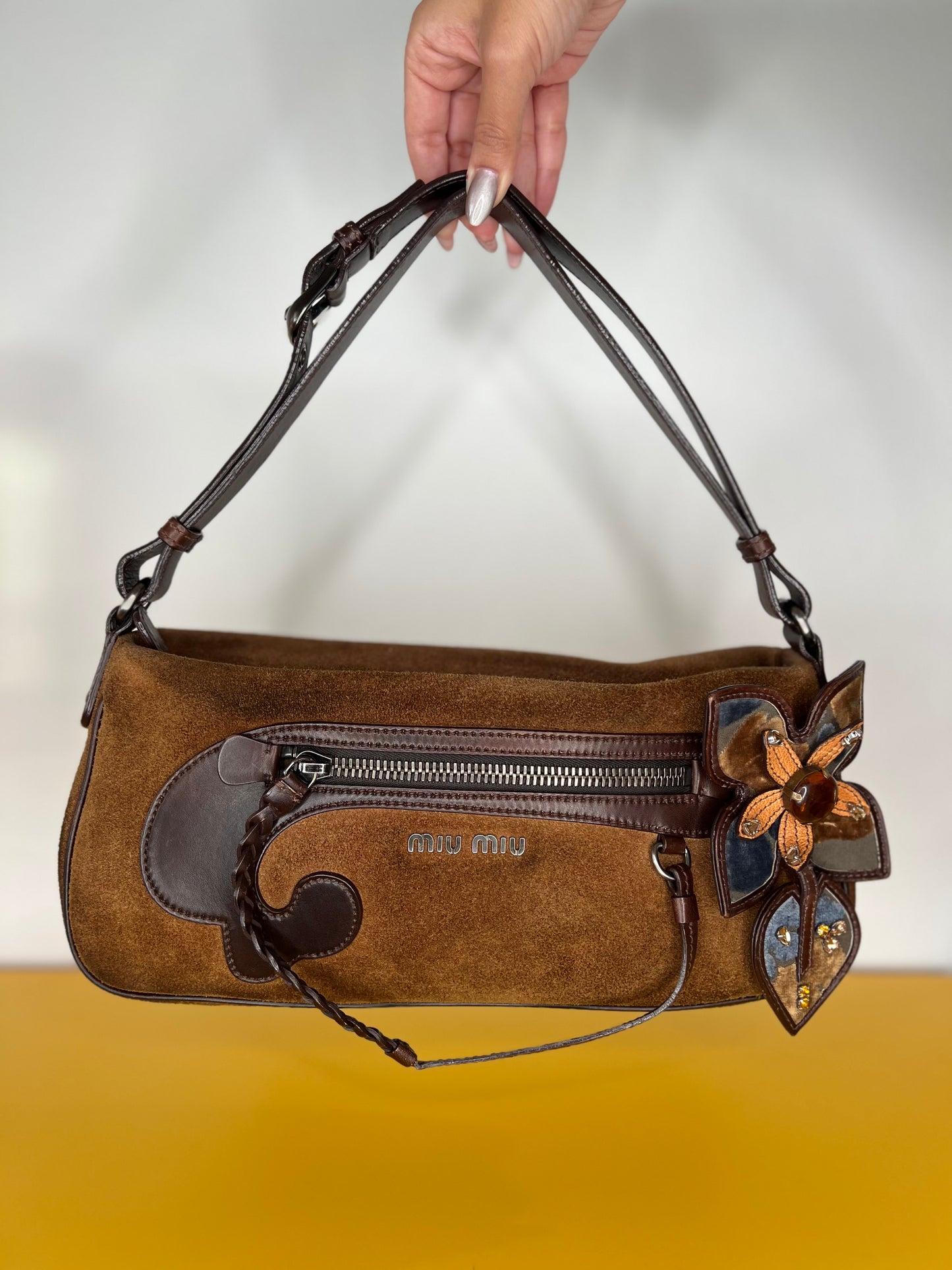 Miu Miu Suede Bag