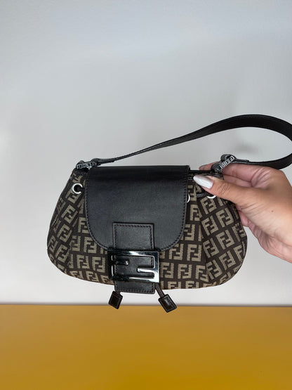 Fendi Mini Baguette Brown