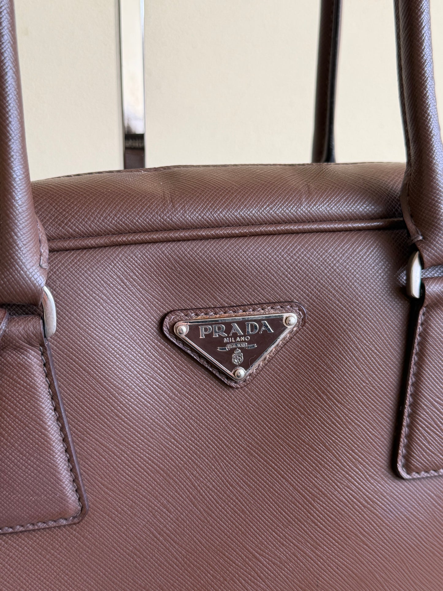 Prada bauletto pelle saffiano