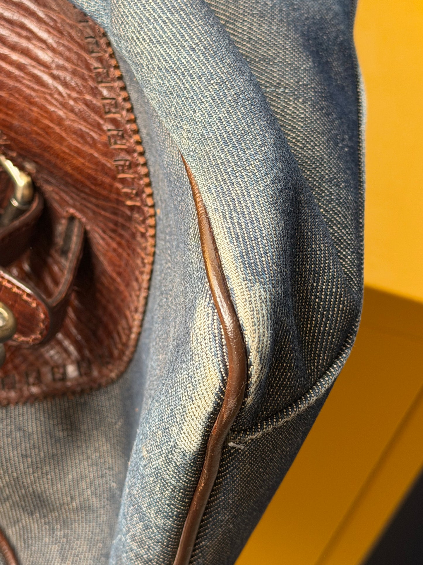 Fendi Etniko Tote Denim