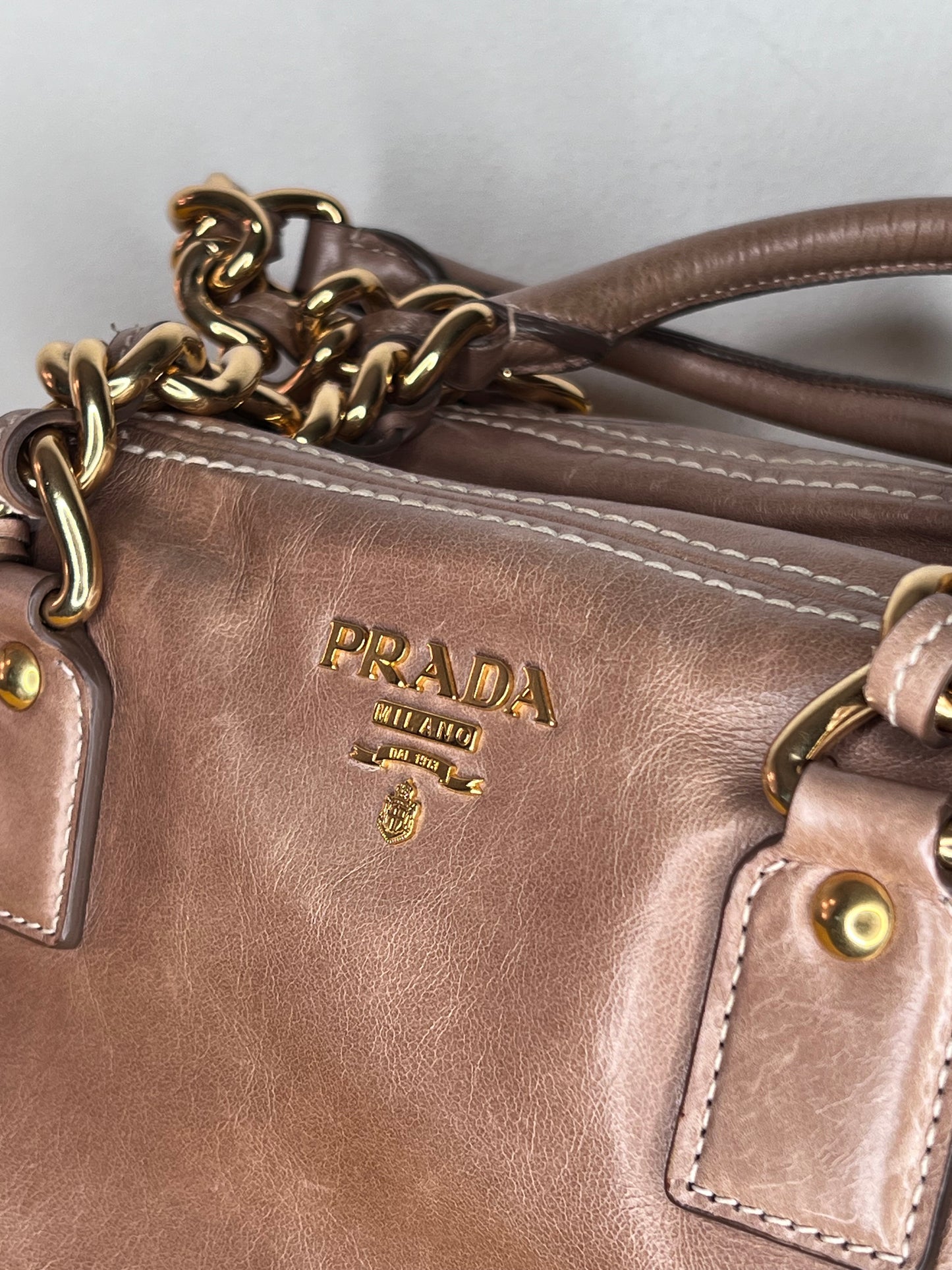 Prada Bauletto Shine