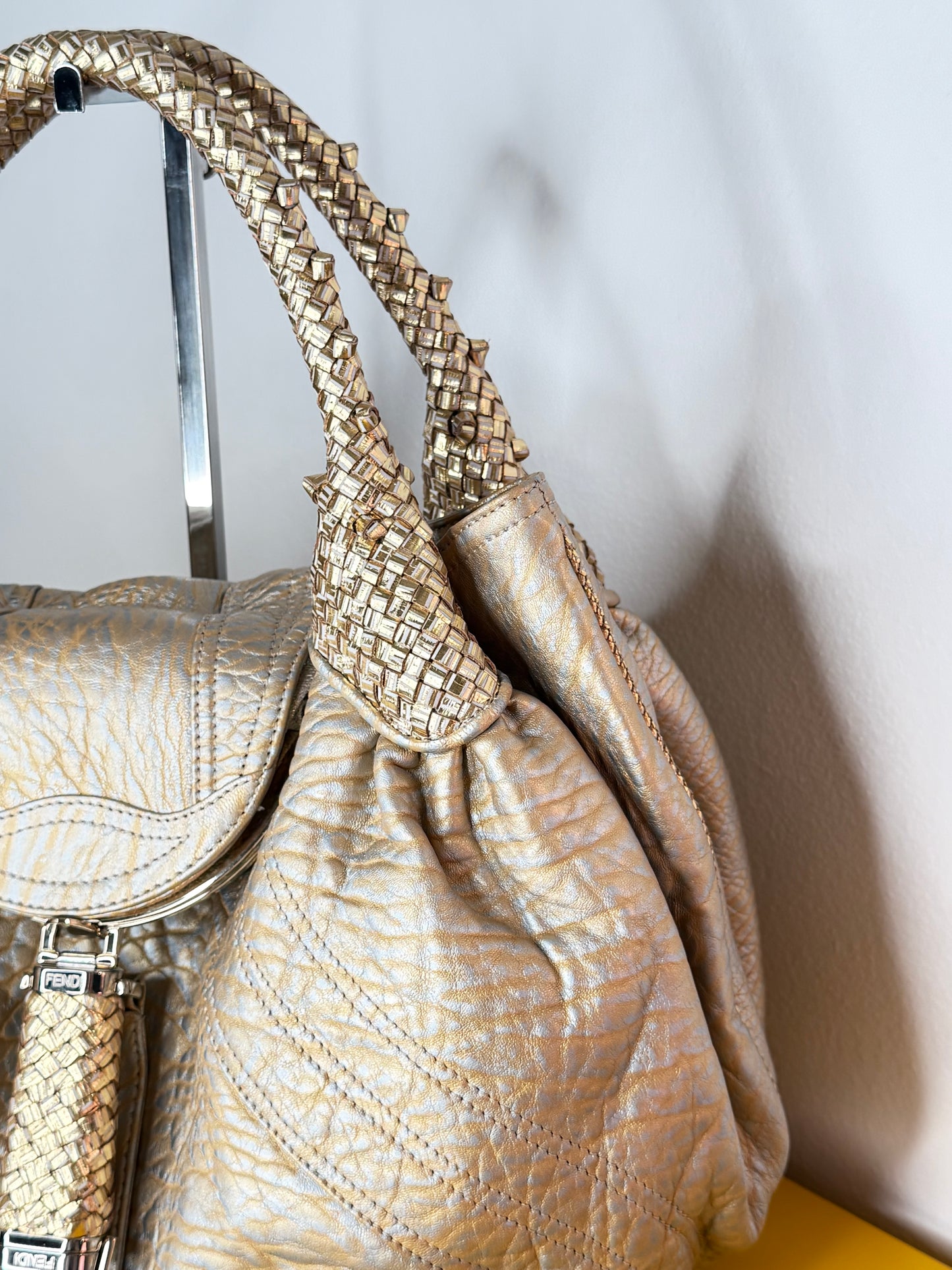 Fendi Spy Gold Silver