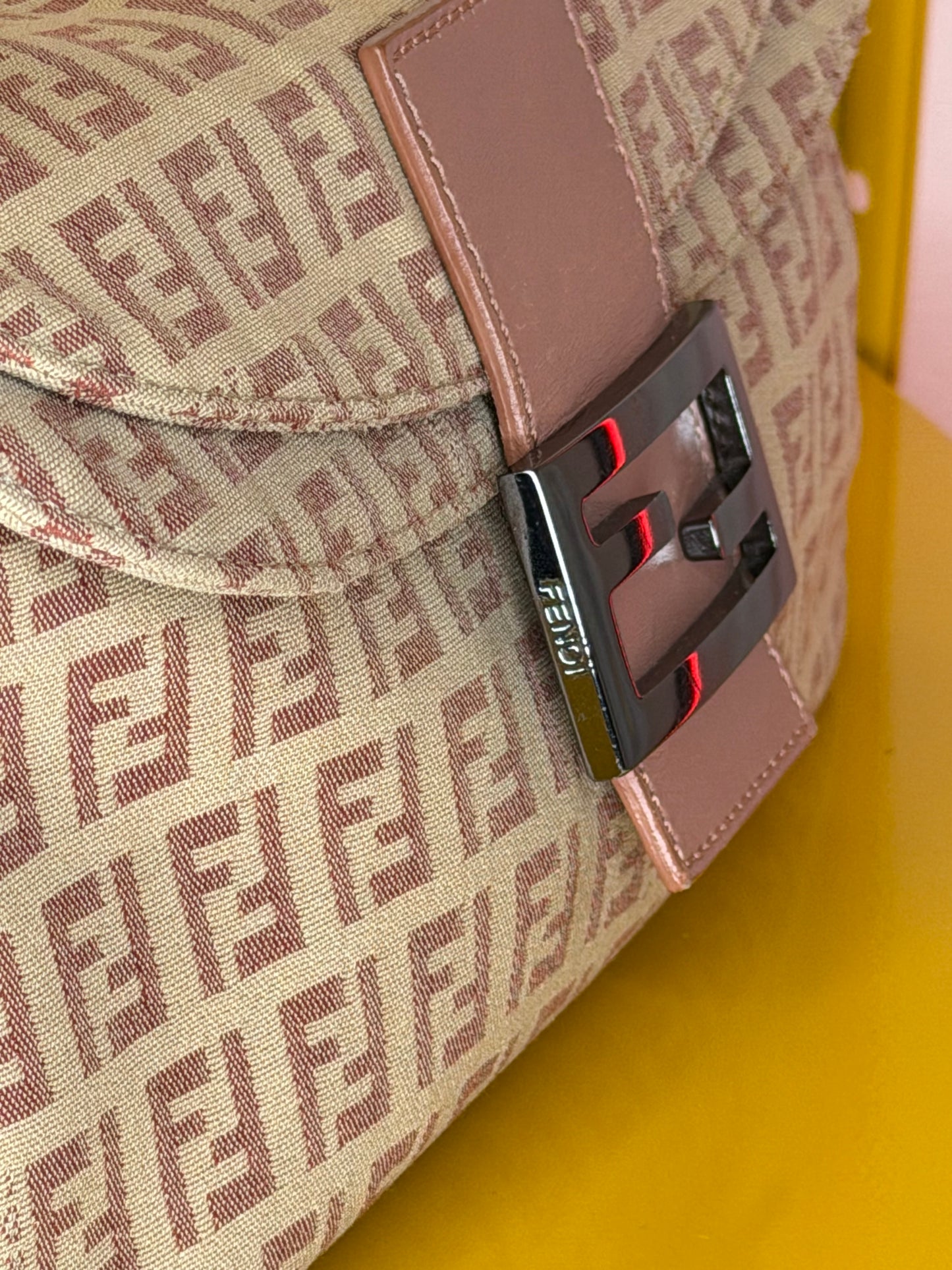 Fendi Baguette double flap
