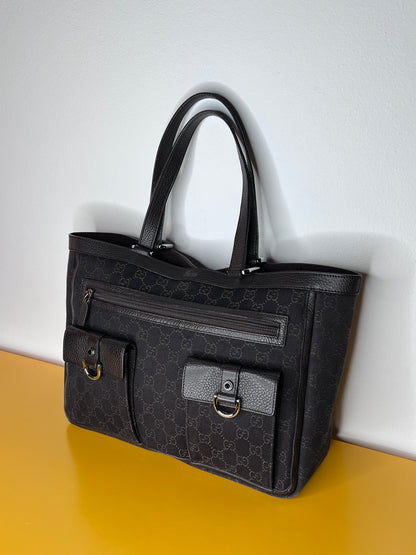 Gucci Abbey Tote Chocolate