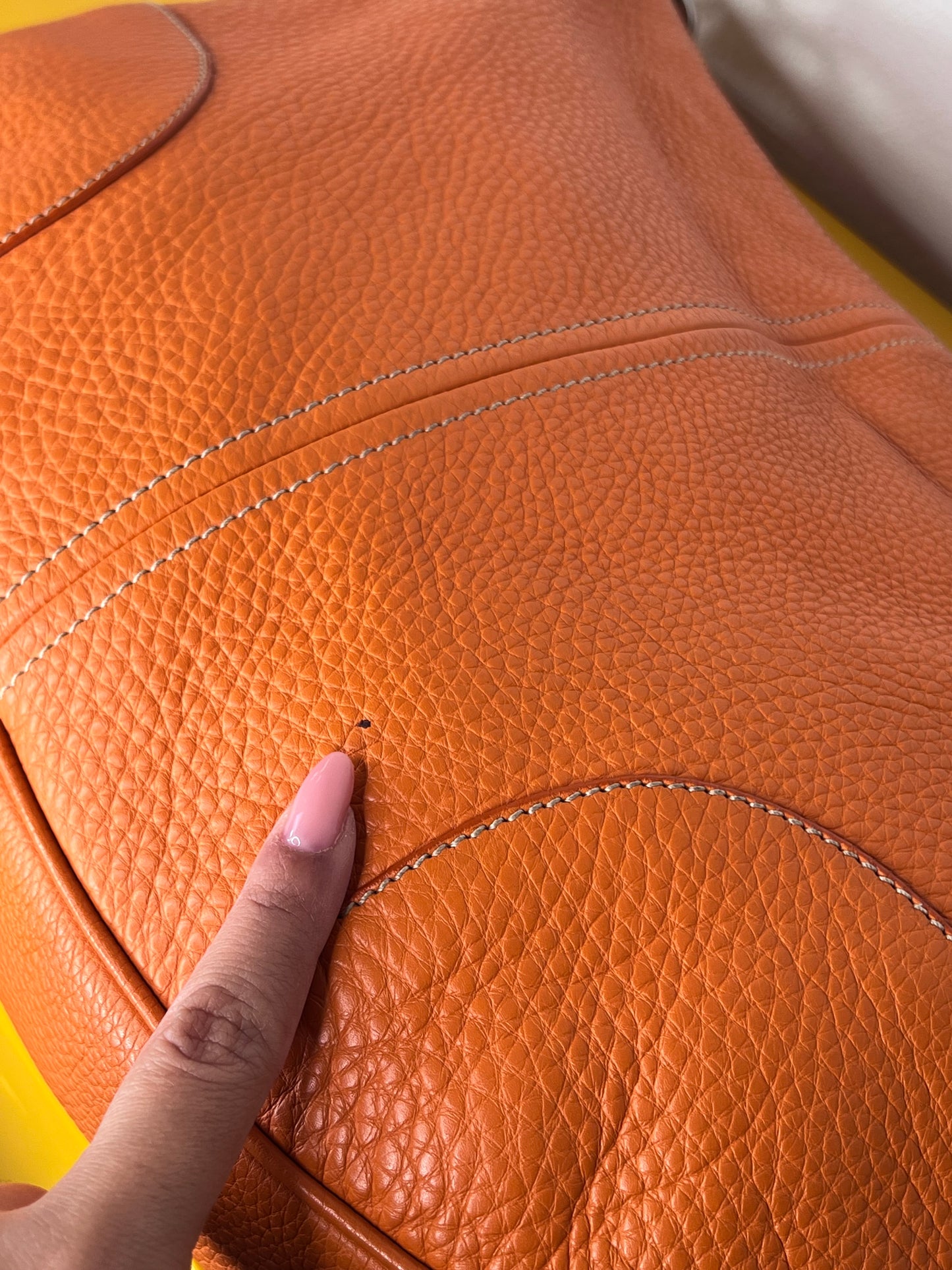 Prada Half Moon Orange