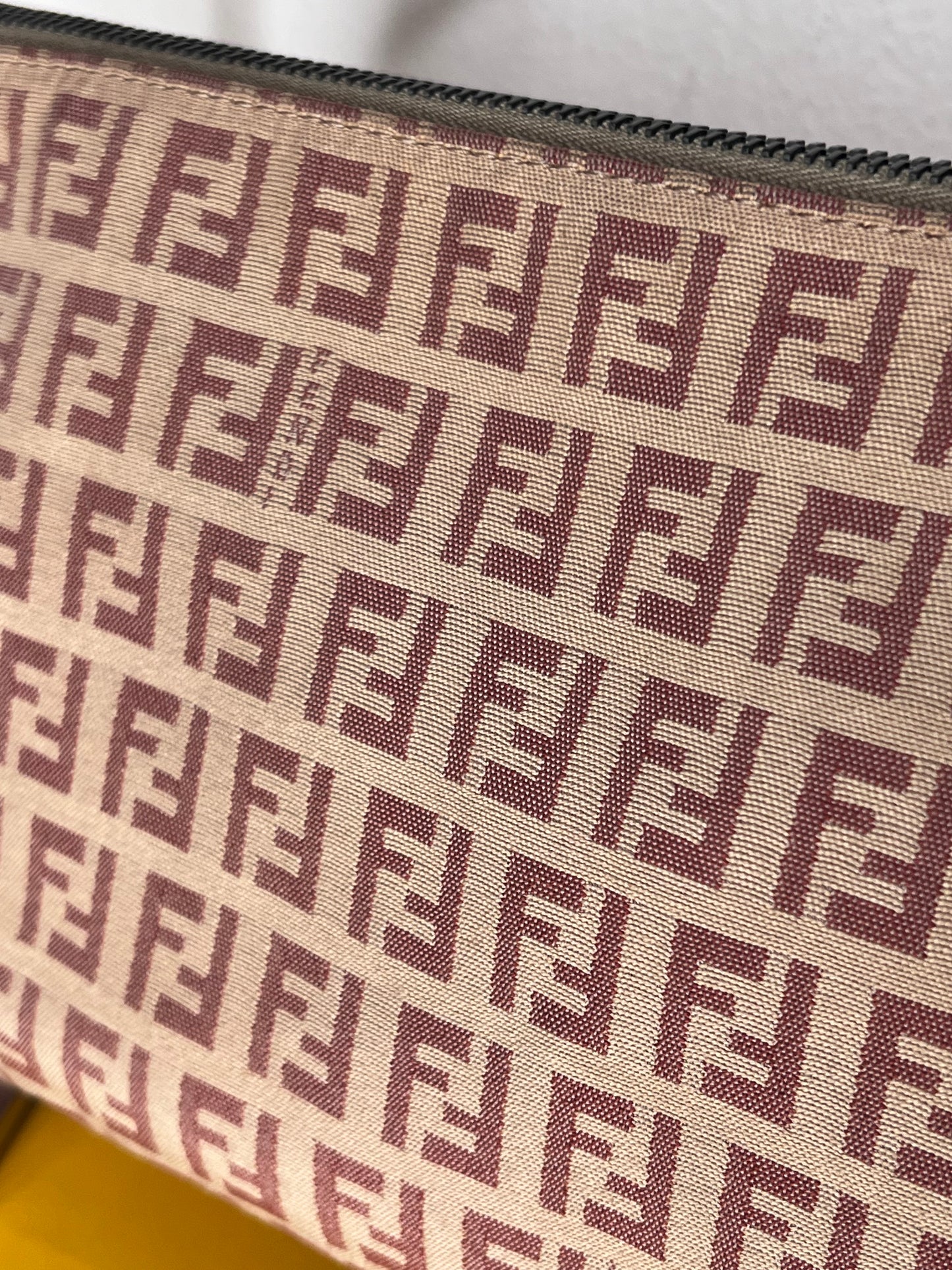 Fendi Mini Baguette Zucchino Rosa