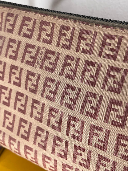 Fendi Mini Baguette Zucchino Rosa