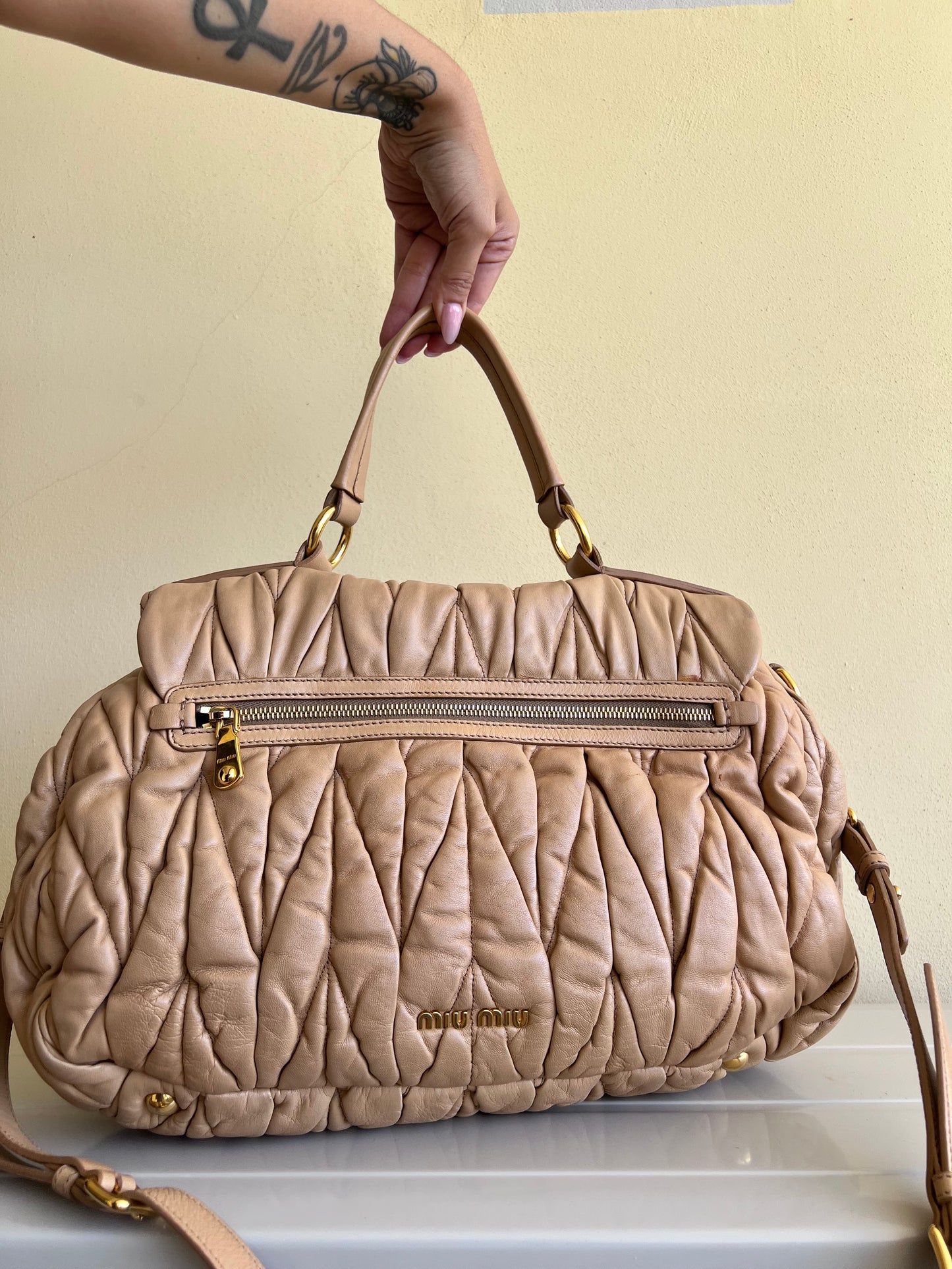 Miu Miu Pattina Matellassé