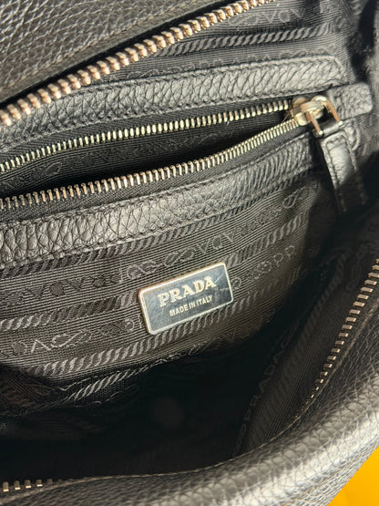Prada bauletto logo Jaquard