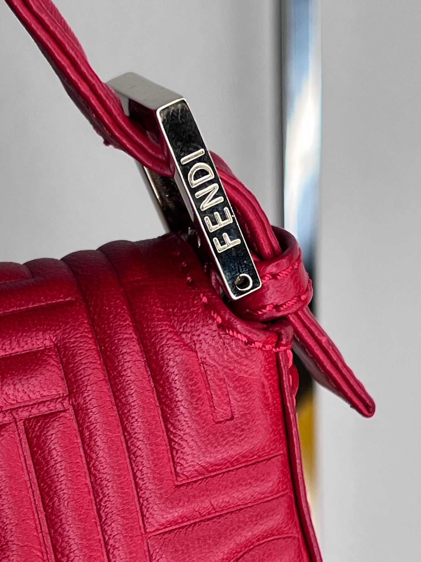 Fendi Baguette rossa