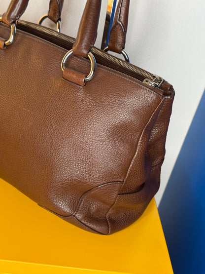 Prada tote chocolate