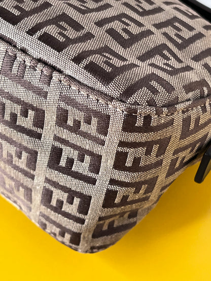 Fendi Mini Baguette Beige/Brown