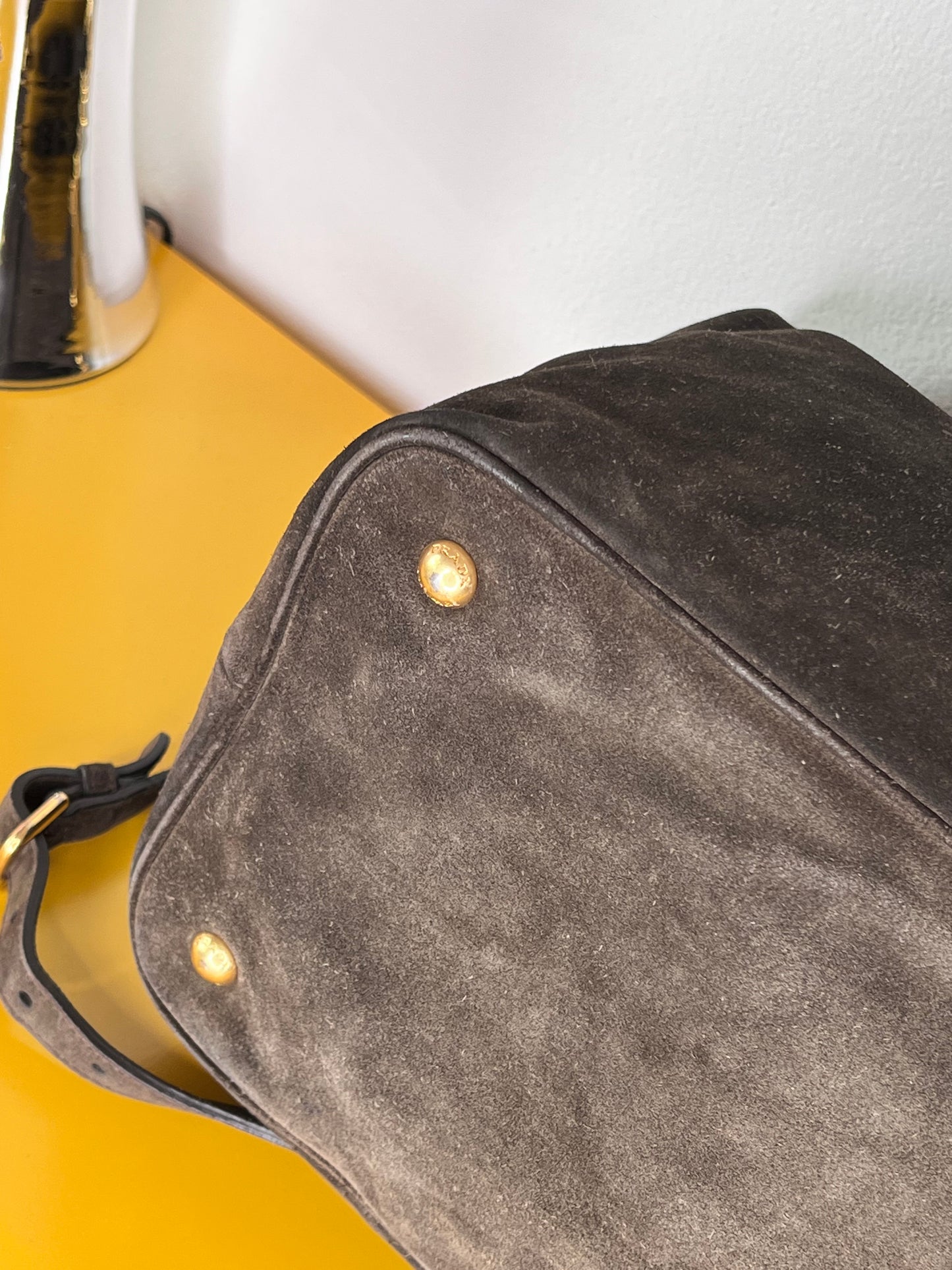 Prada Suede tote