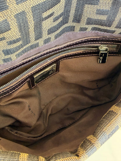 Fendi baguette double flap