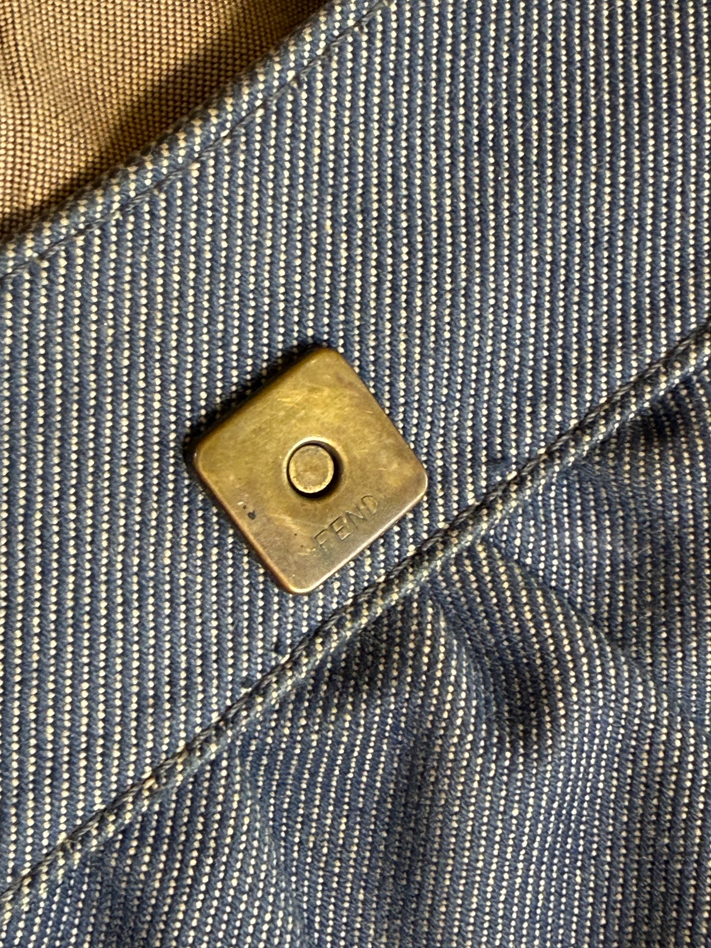 Fendi mini chef denim