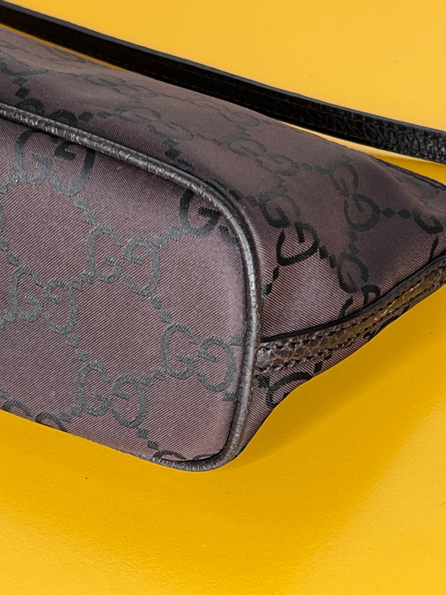 Gucci Boat Bag Chocolate