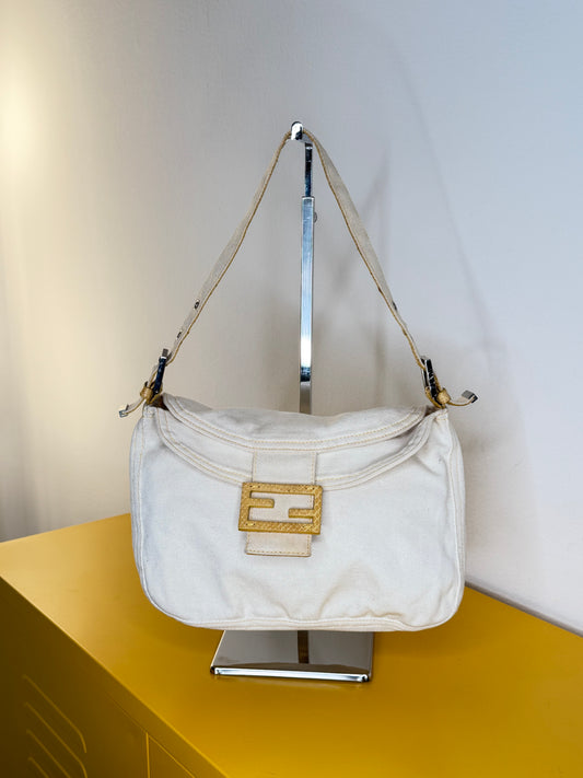 Fendi Double Flap Denim chiaro