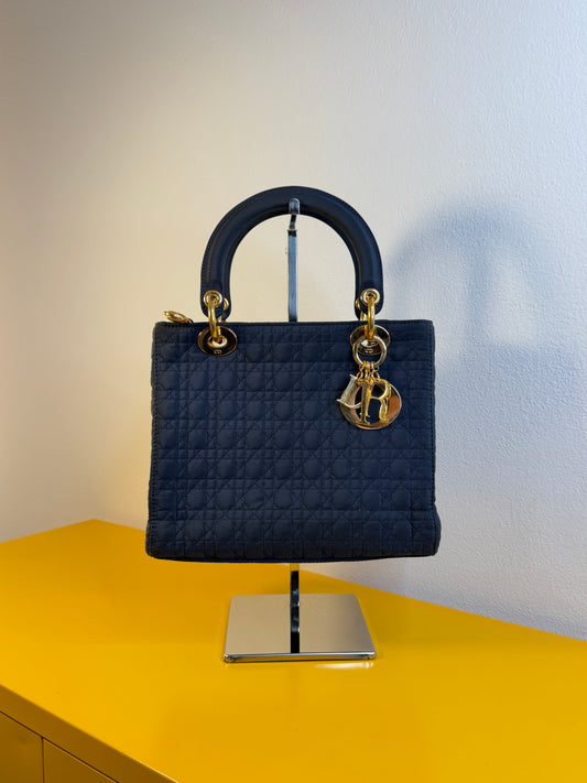 Christian Dior lady vintage blu notte