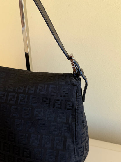 Fendi Mamma Baguette zucchino nera